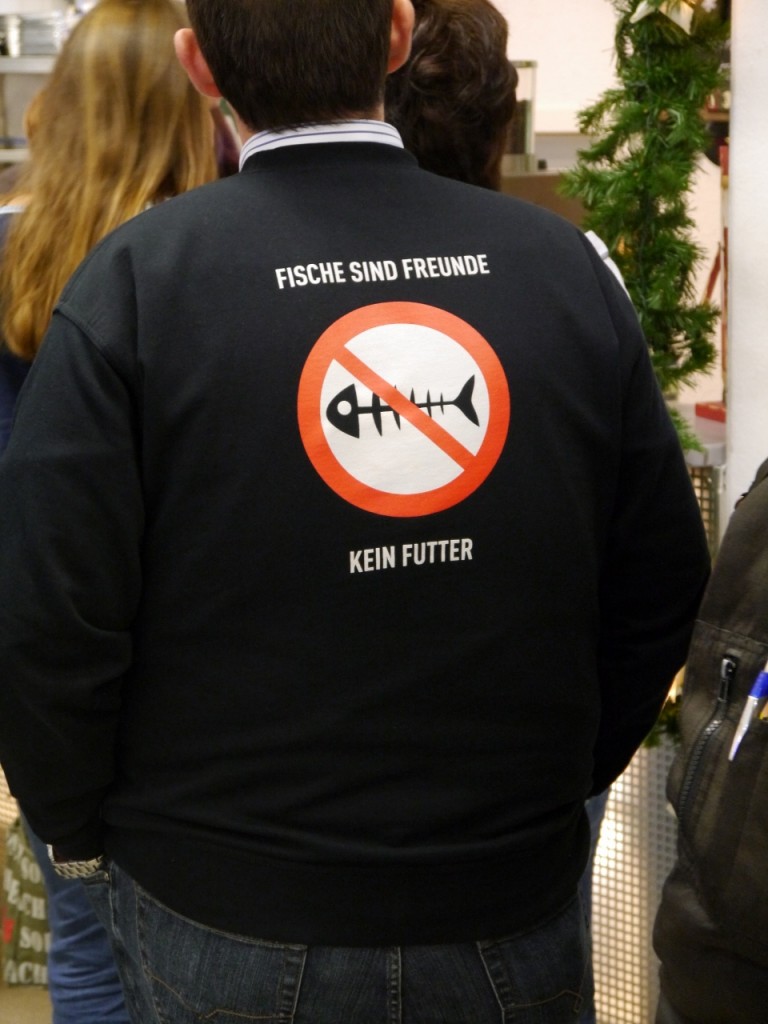 Fische sind Freunde, kein Futter